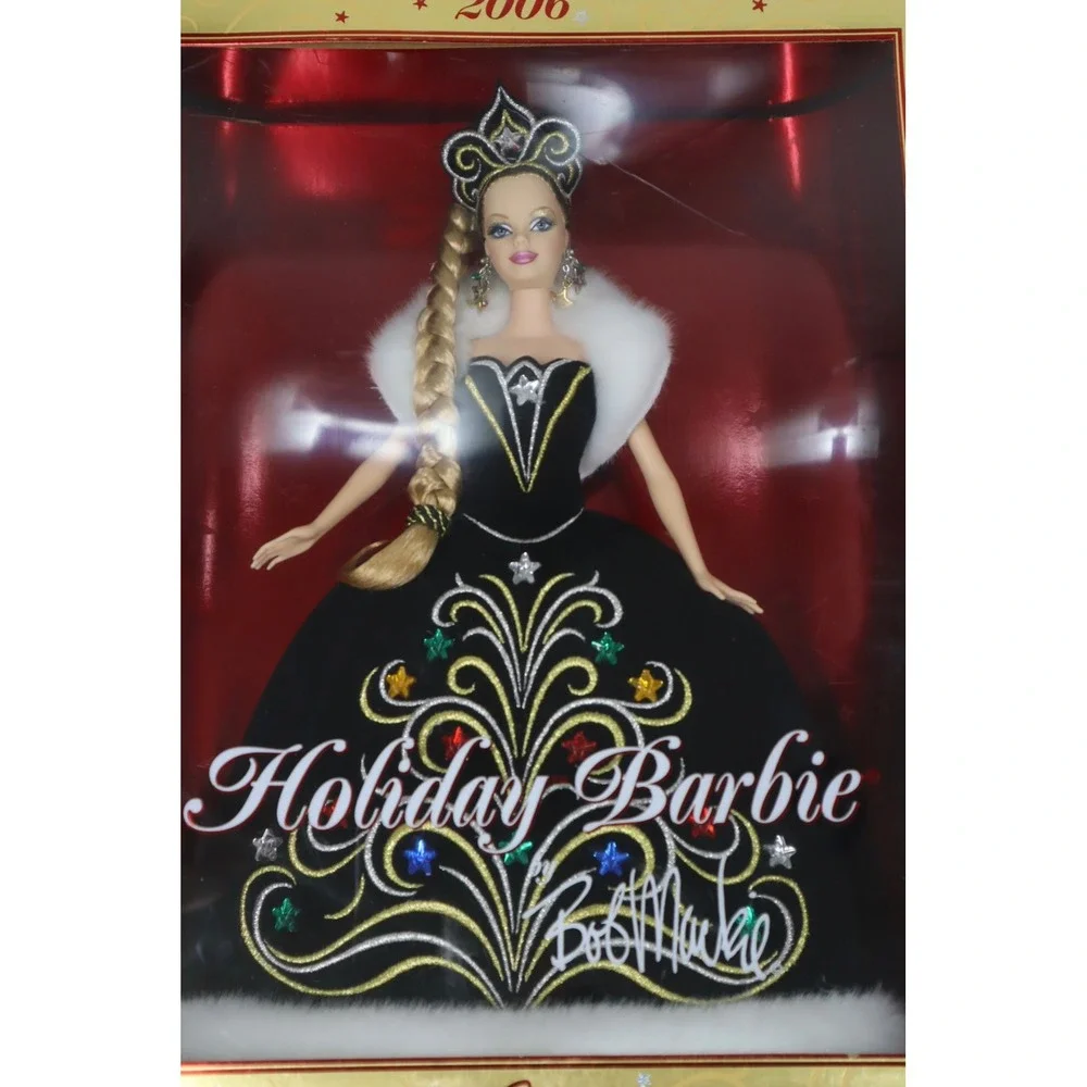 2006 Holiday Barbie‎ Doll by Bob Mackie Mattel New in Box